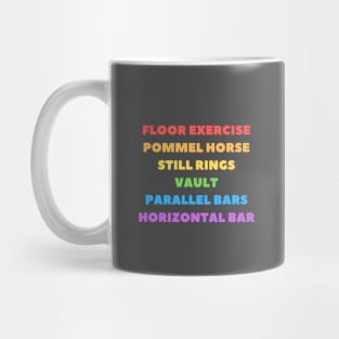 MAG events rainbow Mug